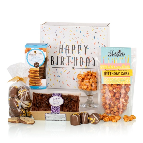 Aquarium Planted Tree - Happy Birthday Gift Box