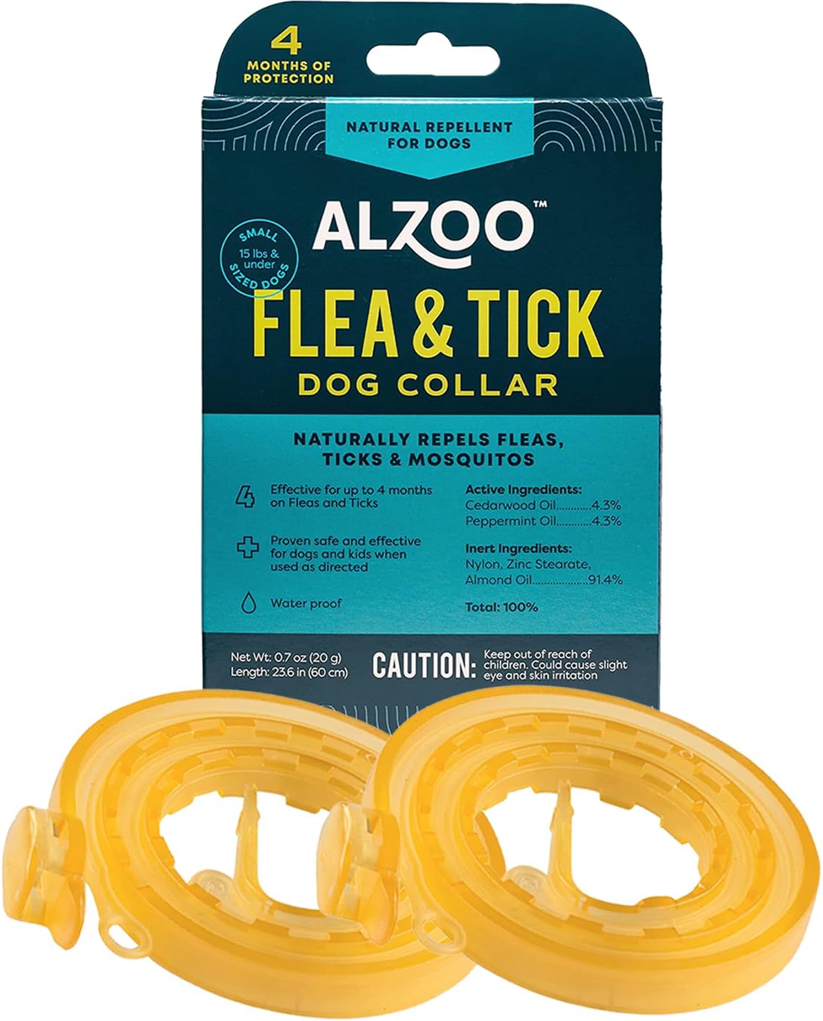 Zoo Med Reptile Crest Gecko Food - Flea & Tick Dog Collar, Small-Sized