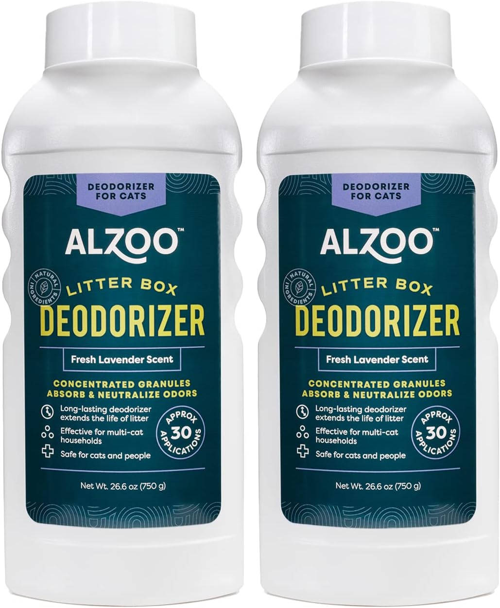 Zoo Med Reptile Crest Gecko Food - Cat Litter Deodorizer, Fresh Lavender Scent,