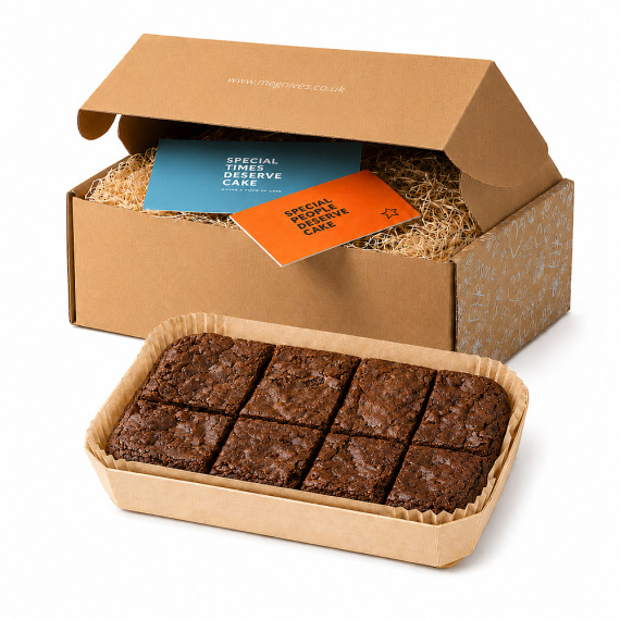 Aquarium Planted Tree - Meg Rivers Brownie Traybake