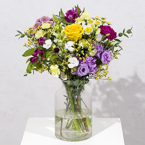 Aquarium Planted Tree - Hand Tied Monthly Flower Gift