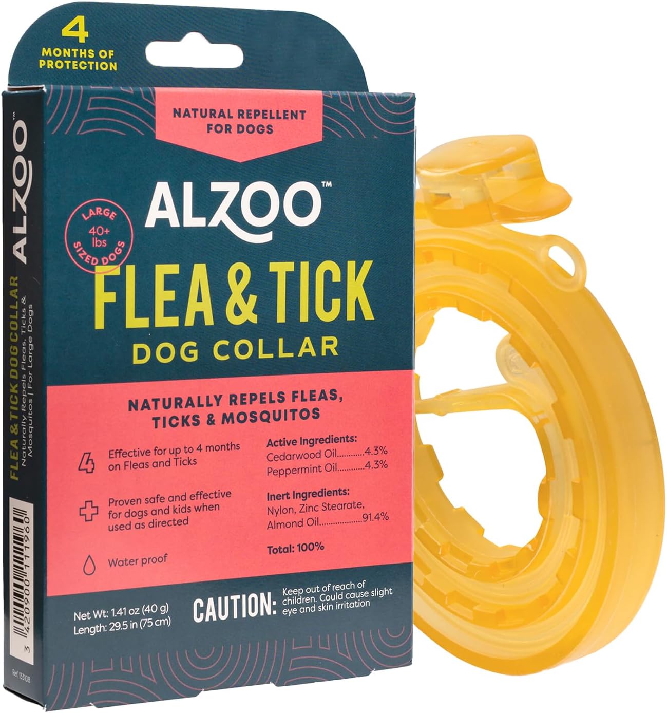 Zoo Med Reptile Crest Gecko Food - Plant Based Flea & Tick Dog