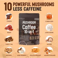 Mushroom Coffee With 10 Adapto - Zoo Med Reptile Crest Gecko Food review and price