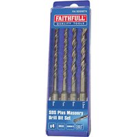 Faithfull 4 Piece SDS Plus Dri - Aquarium Planted Tree review and price